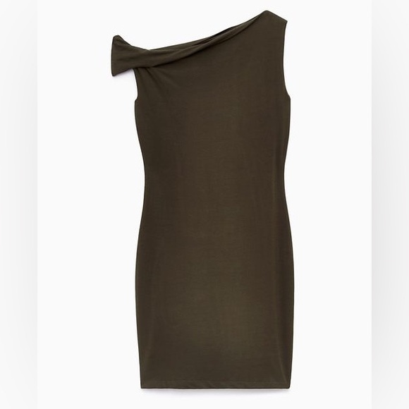 Aritzia Babaton Gabbard Stretch Jersey One Shoulder Dress - Picture 4 of 4